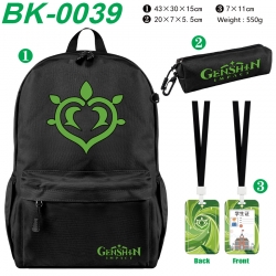 Genshin Impact Waterproof nylo...