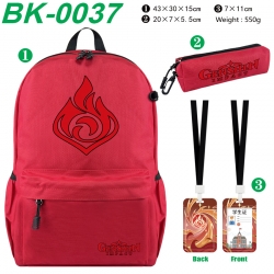 Genshin Impact Waterproof nylo...