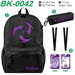 Genshin Impact Waterproof nylo...