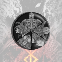 Berserk Anime tinplate brooch ...
