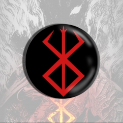 Berserk Anime tinplate brooch ...