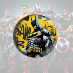Marvel Anime tinplate brooch b...