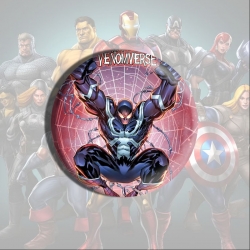 Marvel Anime tinplate brooch b...