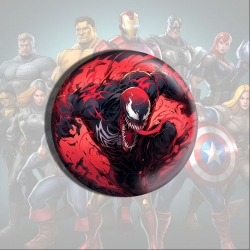 Marvel Anime tinplate brooch b...