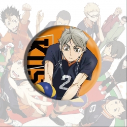 Haikyuu!! Anime tinplate brooc...