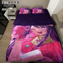 Oshi no ko Anime flannel four ...