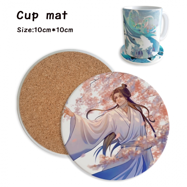 Heaven Official's Blessing Anime ceramic water absorbing and heat insulating coasters price for 5 pcs