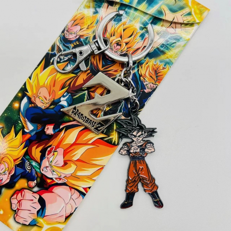 DRAGON BALL Anime character 2 pendant keychain backpack pendant