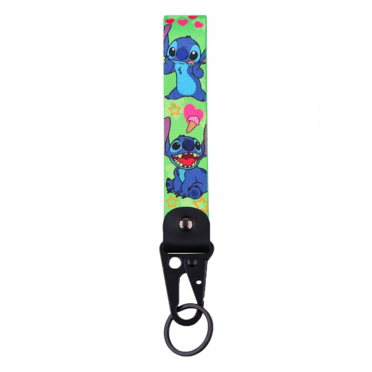  Lilo & Stitch Eagle Mouth Keychain Bag Hanging Piece Leather Rope Thickened Hanging Rope 9x2.5cm 30G price for 5 pcs