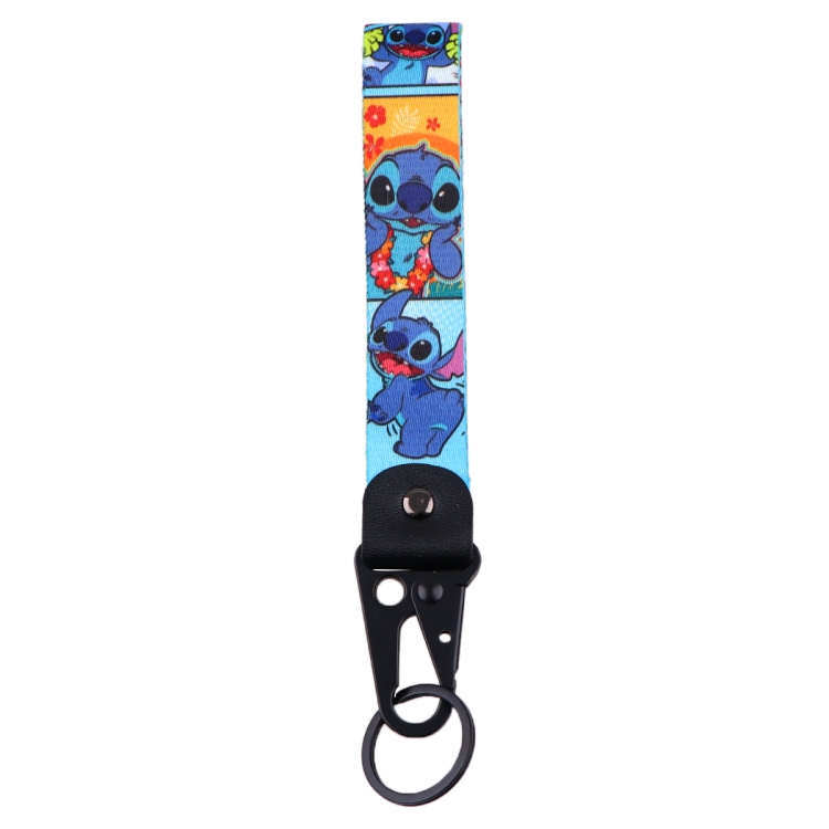  Lilo & Stitch Eagle Mouth Keychain Bag Hanging Piece Leather Rope Thickened Hanging Rope 9x2.5cm 30G price for 5 pcs