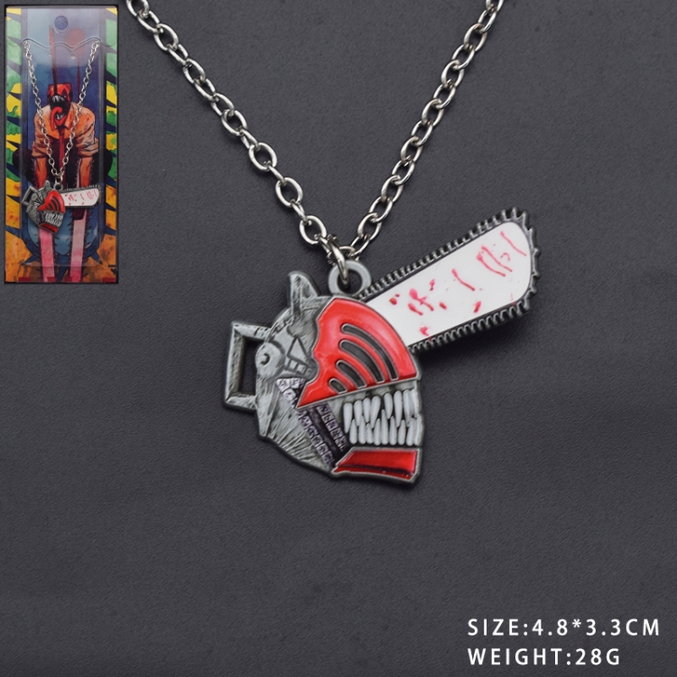 Chainsawman Anime peripheral metal necklace price for 5 pcs