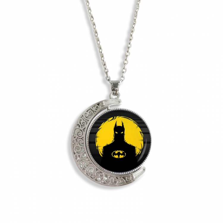 Batman Anime Double sided Crystal Rotating Gem Necklace price for 5 pcs