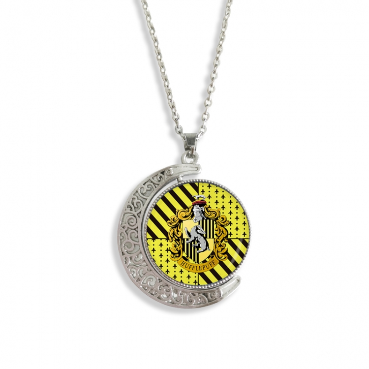 Harry Potter Anime Double sided Crystal Rotating Gem Necklace price for 5 pcs