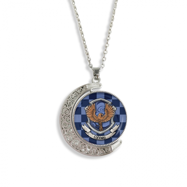 Harry Potter Anime Double sided Crystal Rotating Gem Necklace price for 5 pcs