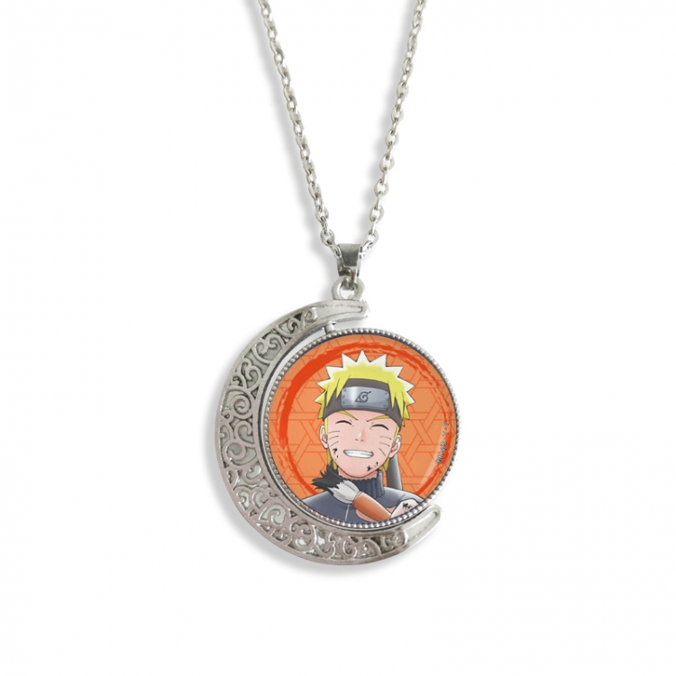 Naruto Anime Double sided Crystal Rotating Gem Necklace price for 5 pcs