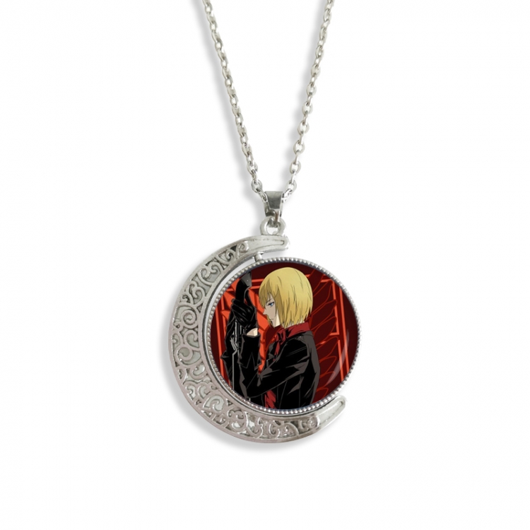 Shingeki no Kyojin Anime Double sided Crystal Rotating Gem Necklace price for 5 pcs