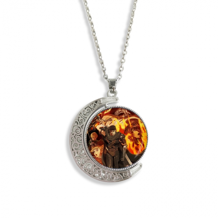 Berserk Anime Double sided Crystal Rotating Gem Necklace price for 5 pcs