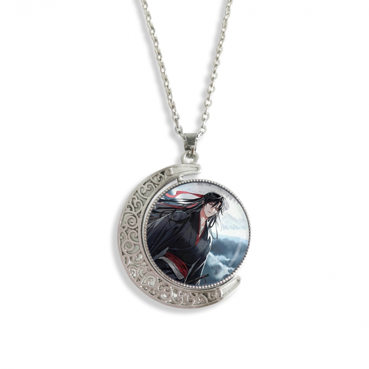 The wizard of the de Anime Double sided Crystal Rotating Gem Necklace price for 5 pcs