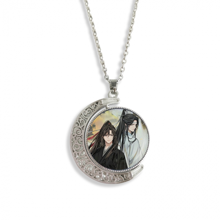 The wizard of the de Anime Double sided Crystal Rotating Gem Necklace price for 5 pcs