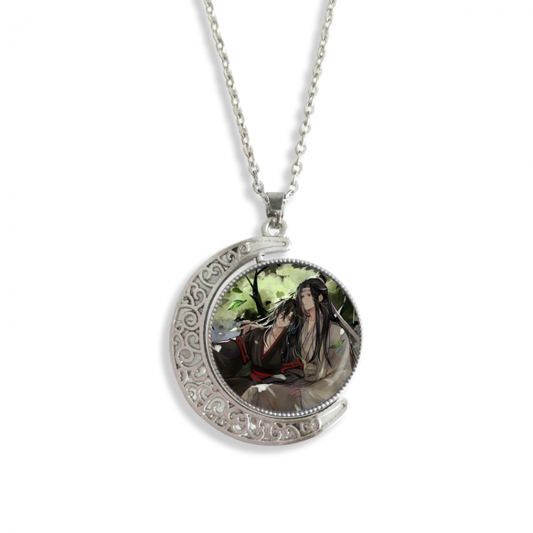 The wizard of the de Anime Double sided Crystal Rotating Gem Necklace price for 5 pcs