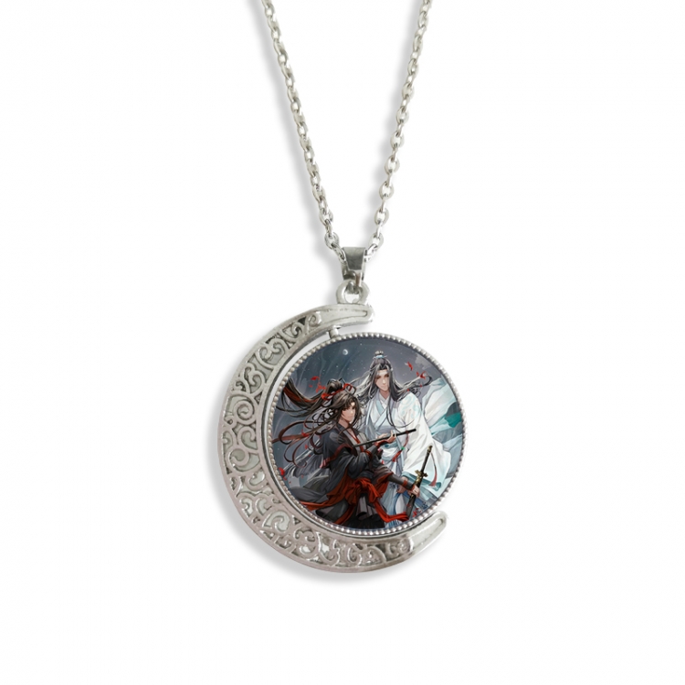 The wizard of the de Anime Double sided Crystal Rotating Gem Necklace price for 5 pcs