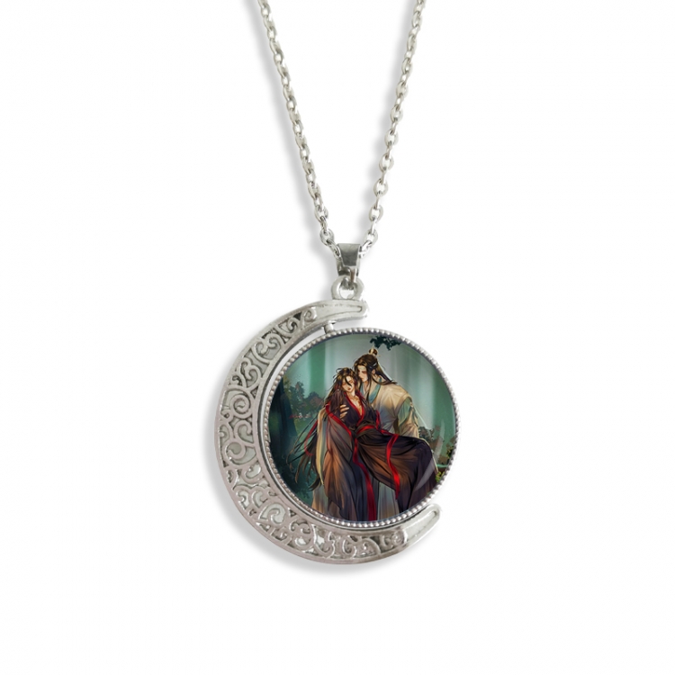 The wizard of the de Anime Double sided Crystal Rotating Gem Necklace price for 5 pcs