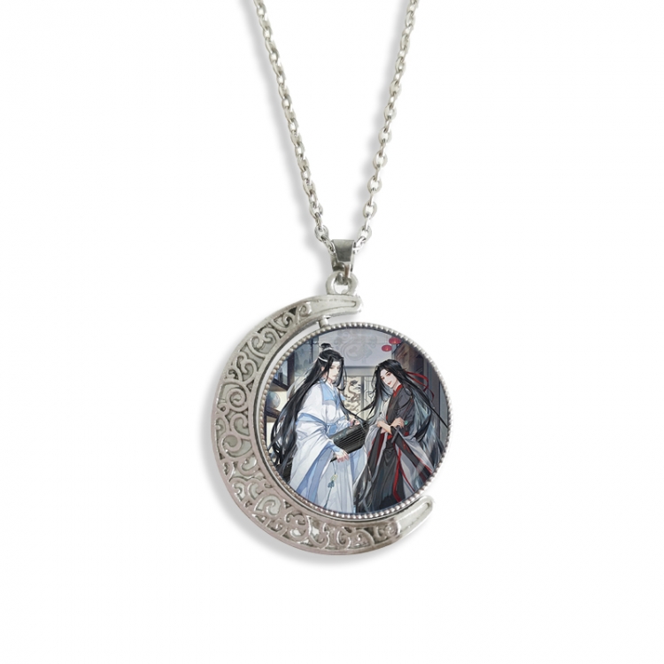 The wizard of the de Anime Double sided Crystal Rotating Gem Necklace price for 5 pcs
