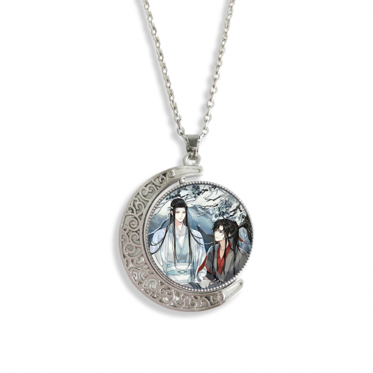 The wizard of the de Anime Double sided Crystal Rotating Gem Necklace price for 5 pcs