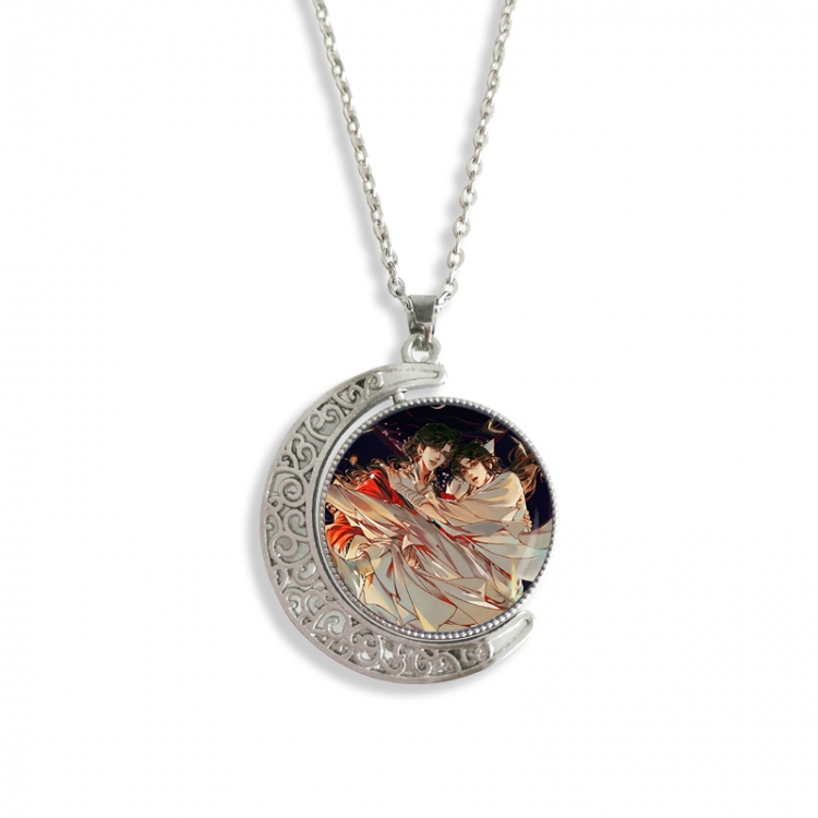 Heaven Official's Blessing Anime Double sided Crystal Rotating Gem Necklace price for 5 pcs