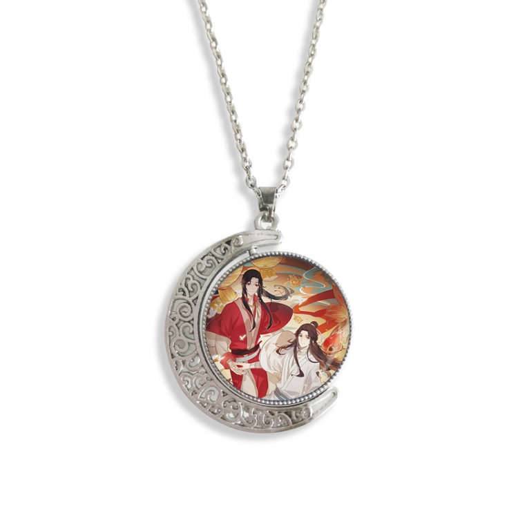 Heaven Official's Blessing Anime Double sided Crystal Rotating Gem Necklace price for 5 pcs