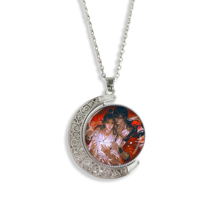 Heaven Official's Blessing Anime Double sided Crystal Rotating Gem Necklace price for 5 pcs