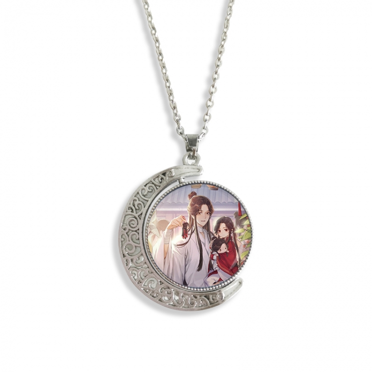 Heaven Official's Blessing Anime Double sided Crystal Rotating Gem Necklace price for 5 pcs