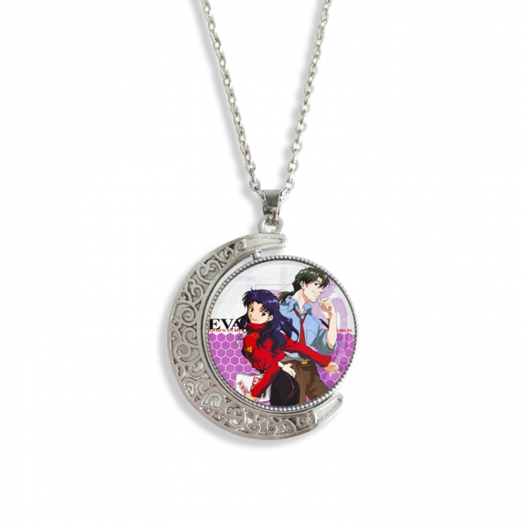 EVA Anime Double sided Crystal Rotating Gem Necklace price for 5 pcs