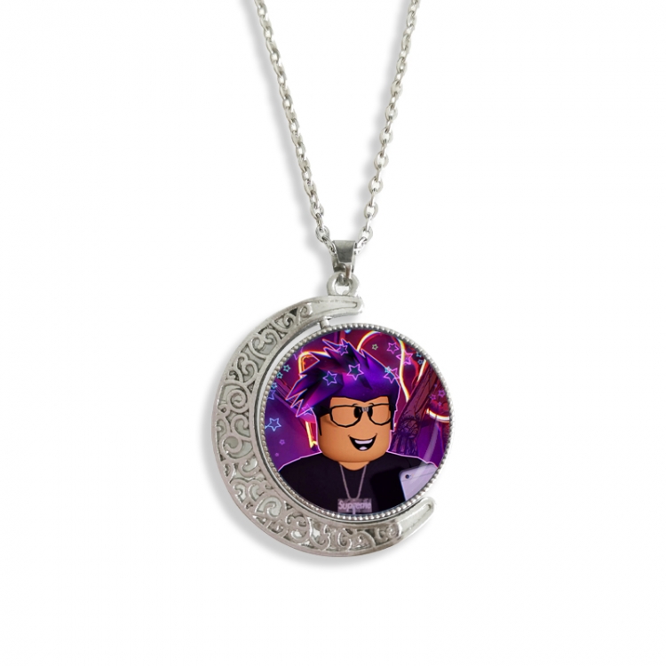 roblox Anime Double sided Crystal Rotating Gem Necklace price for 5 pcs