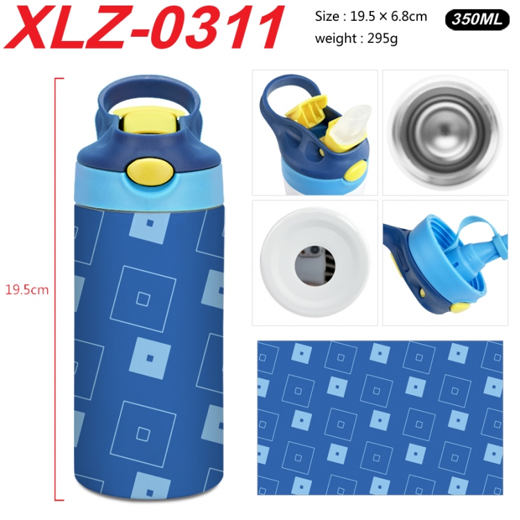 Roblox 304 stainless steel portable insulated cup 19.5X6.8CM 350ml