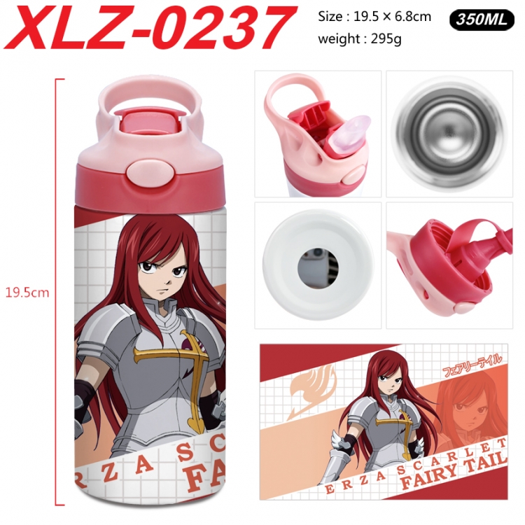 Fairy tail 304 stainless steel portable insulated cup 19.5X6.8CM 350ml