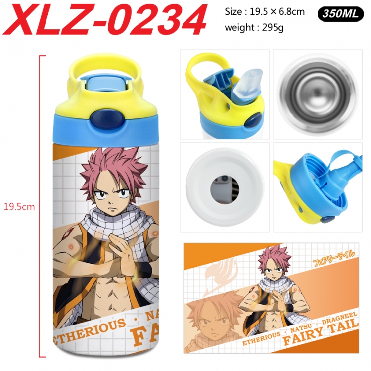 Fairy tail 304 stainless steel portable insulated cup 19.5X6.8CM 350ml