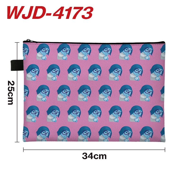 Inside Out Anime Full Color A4 Document Bag 34x25cm 