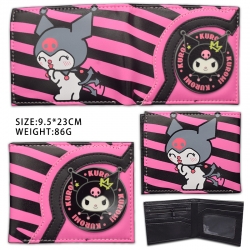 Kuromi Hardware PU wallet shor...
