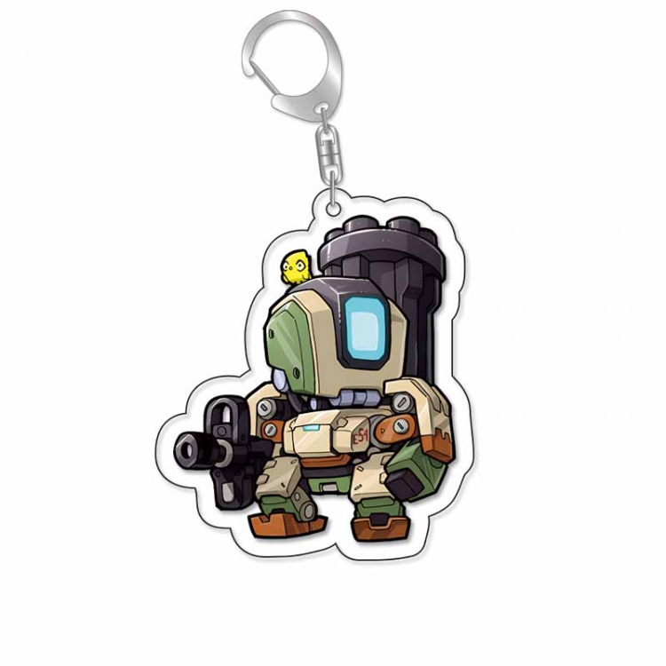 Overwatch Anime Acrylic Keychain Charm price for 5 pcs 16980