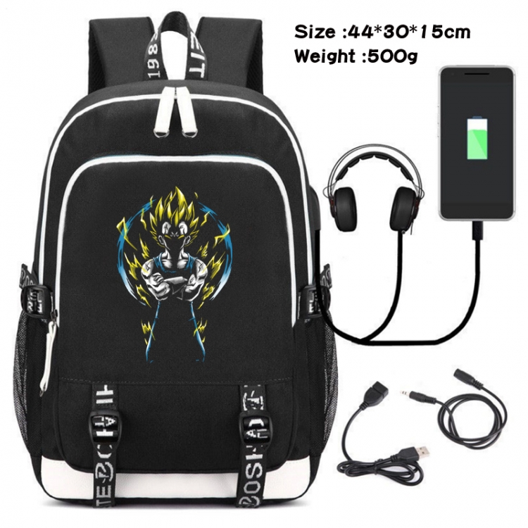 DRAGON BALL Game Canvas Backpack Waterproof School Bag 44X30X15CM 500G