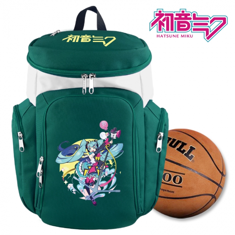 Hatsune Miku Anime basketball backpack backpack backpack 45X35X21cm