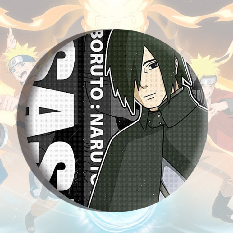 Naruto Anime tinplate brooch badge price for 5 pcs
