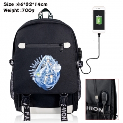 Hatsune Miku canvas USB backpa...