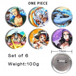One Piece Anime Tinplate Brigh...