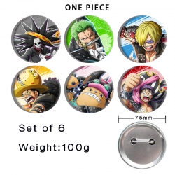 One Piece Anime Tinplate Brigh...