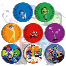 Inside Out Anime tinplate broo...