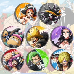 One Piece Anime tinplate brooc...