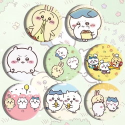 Chiikawa Anime tinplate brooch...