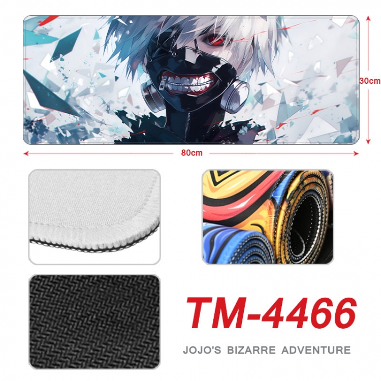Tokyo Ghoul Anime peripheral new lock edge mouse pad 80X30cm tm-4466